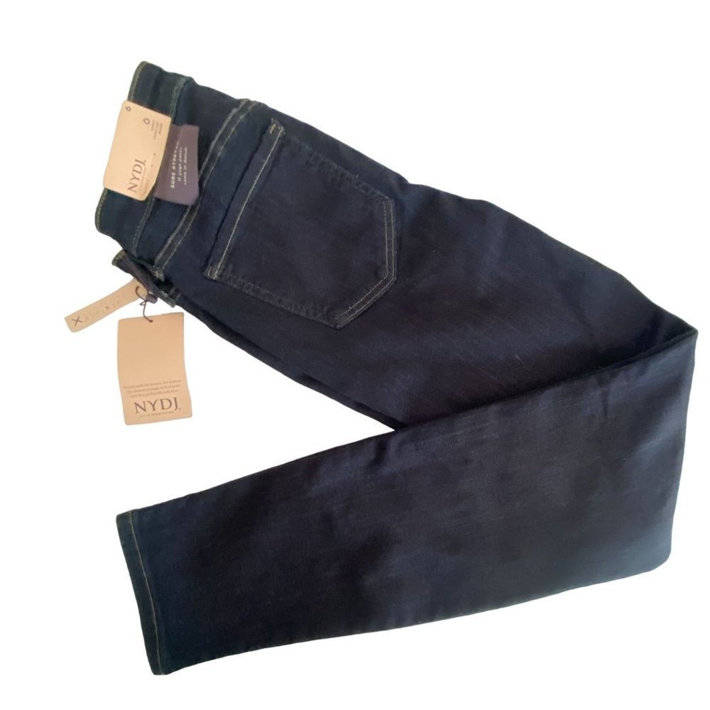 NWT NYDJ Ami Skinny Mabel Dark Wash Jean With Lift And Tuck Technology  6 - Picture 4 of 11